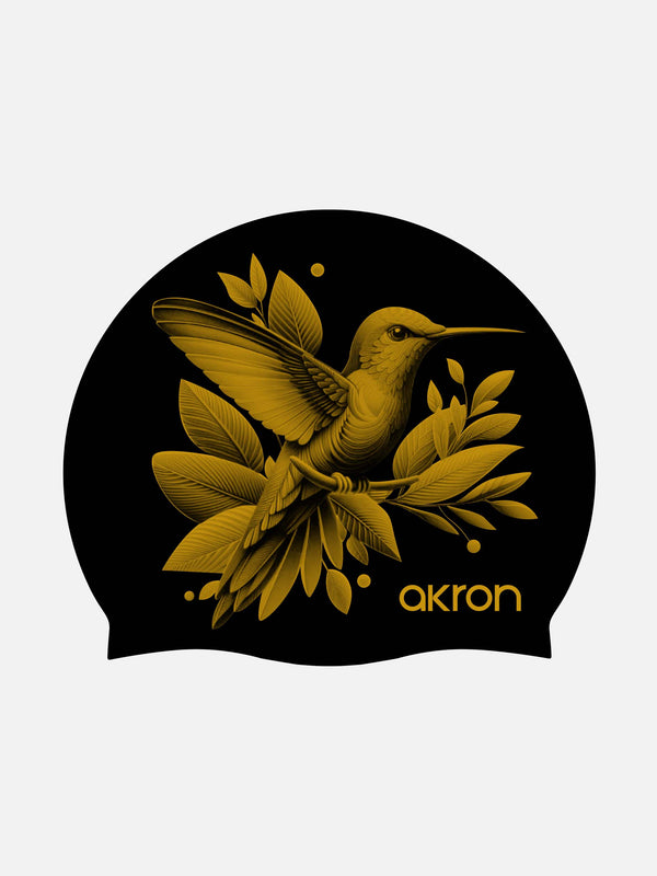 CUFFIA PISCINA AKRON SILICONE SWIM CAP BE WATER CUFFIE NUOTO COLIBRI'