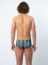 COSTUME AKRON UOMO ALTO TRUNK NUOTO PISCINA SWIM FANTASIA BLANCHITO