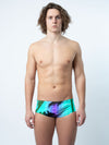 COSTUME AKRON UOMO ALTO TRUNK NUOTO PISCINA SWIM FANTASIA MIAMI