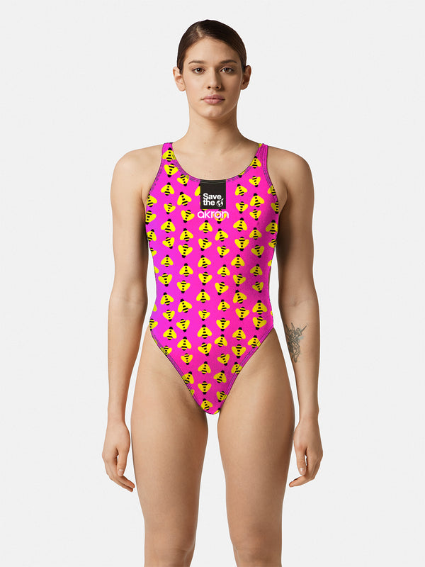 COSTUME DONNA AKRON ITALIA NUOTO PISCINA WOMAN API