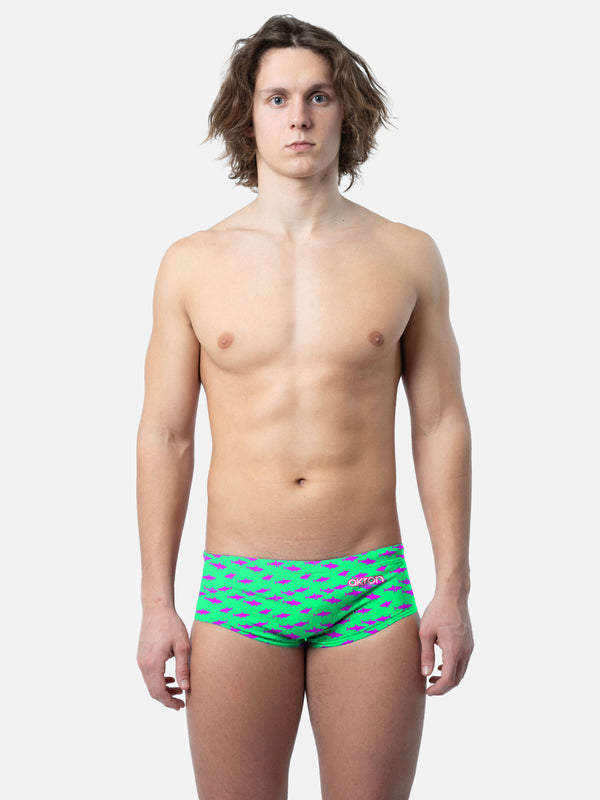 COSTUME AKRON UOMO ALTO TRUNK NUOTO PISCINA SWIM SHARK