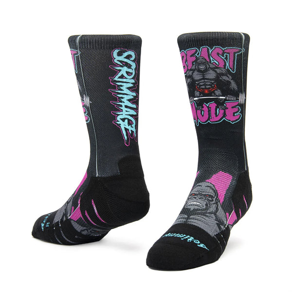 CALZE SCRIMMAGE BEAST MODE CROSSFIT SOCKS PADLE BASKET GORILLA