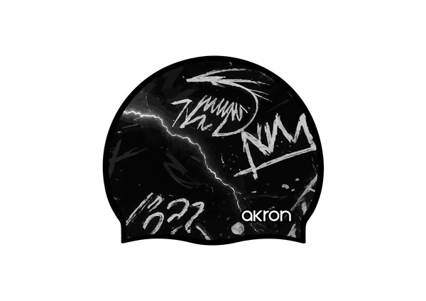 CUFFIA PISCINA AKRON SILICONE SWIM CAP CUFFIE NUOTO CAP BAROKI