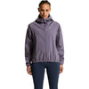GIACCA RUNNING IMPERMEABILE CRAFT OUTDOOR DONNA CON CAPPUCCIO LILLA