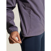 GIACCA RUNNING IMPERMEABILE CRAFT OUTDOOR DONNA CON CAPPUCCIO LILLA