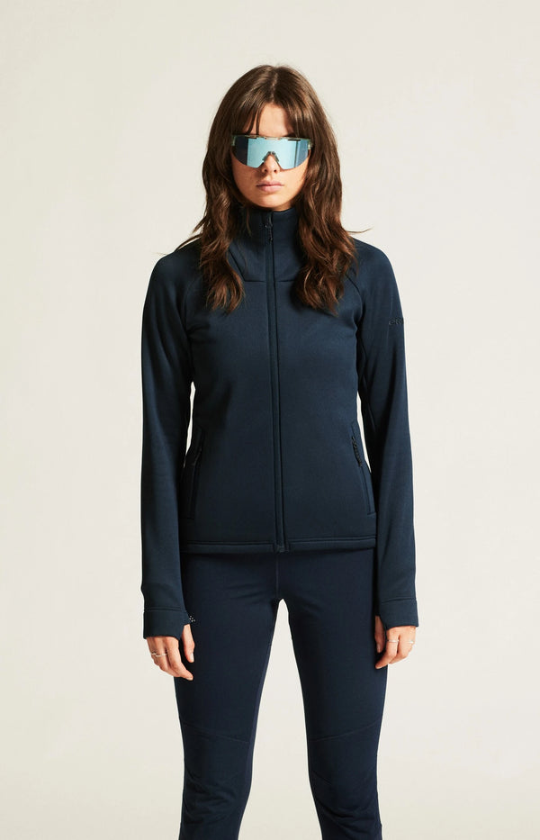 MAGLIA TERMICA CRAFT ADV EXPLORE POWER FLEECE DONNA BLACK