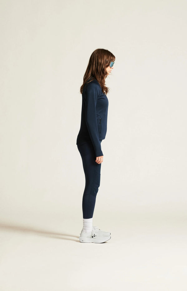 MAGLIA TERMICA CRAFT ADV EXPLORE POWER FLEECE DONNA BLACK