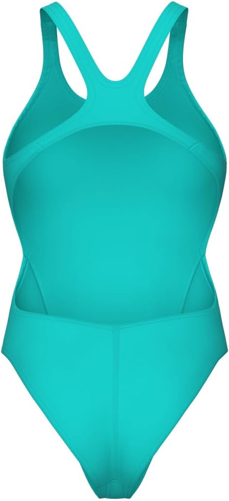 COSTUME ARENA DONNA INTERO PISCINA SOLID NUOTO TURCHESE