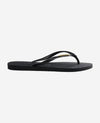 INFRADITO HAVAIANAS DONNA MARE PISCINA NUOTO SLIM LOGO NERA ORO