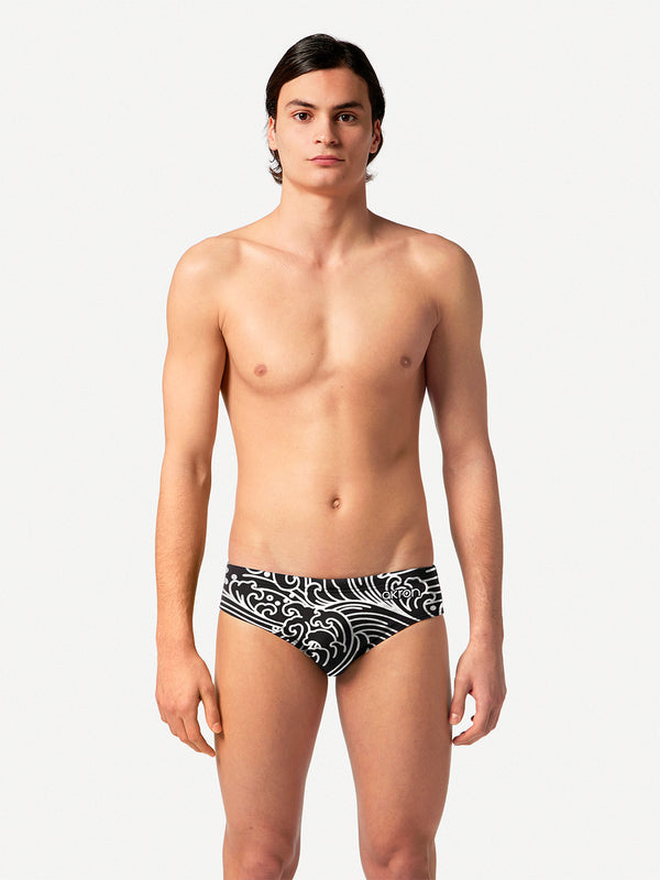 COSTUME AKRON ITALIA UOMO SLIP NUOTO PISCINA SAVE THE GIAPPO