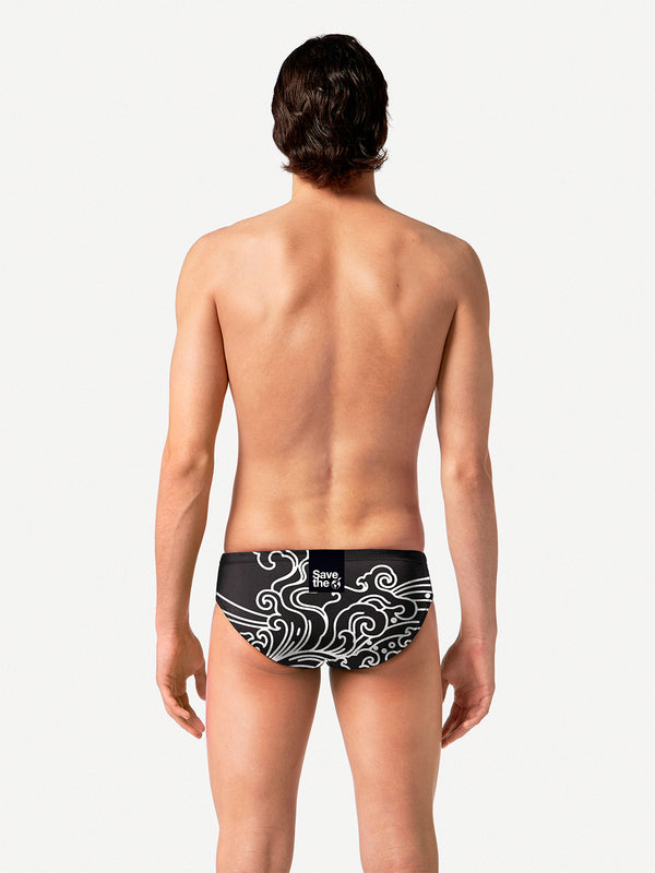 COSTUME AKRON ITALIA UOMO SLIP NUOTO PISCINA SAVE THE GIAPPO