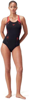 COSTUME PISCINA SPEEDO SIGNORA INTERO CONTOUR ECLIPSE NERO