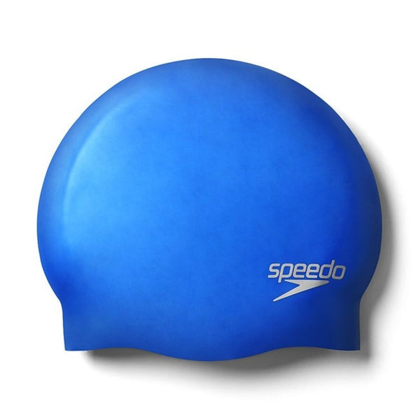 CUFFIA NUOTO SPEEDO FITNESS ADULTI AZZURRO SILICONE