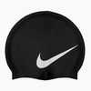 CUFFIA PISCINA NUOTO NIKE SWIM CAP SILICONE SWOOSH NERA