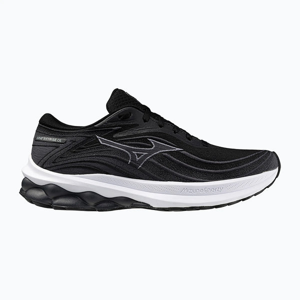 SCARPE RUNNING MIZUNO WAVE SKYRISE 5 SCARPA CORSA UOMO NERE BLACK