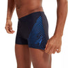 BOXER UOMO SPEEDO ECO MEDLEY LOGO BLU COSTUME ALTO