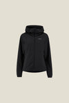 GIACCA RUNNING IMPERMEABILE CRAFT OUTDOOR DONNA CON CAPPUCCIO BLACK