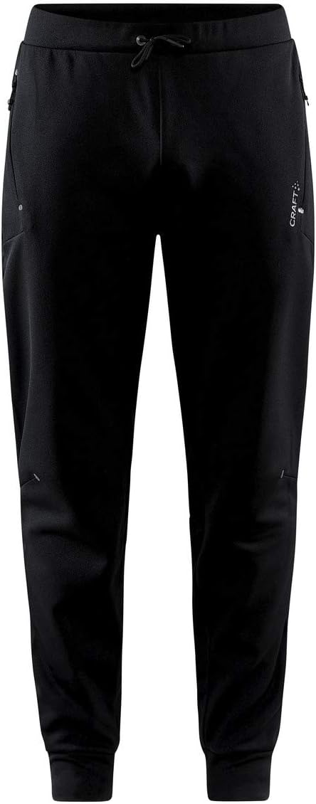 PANTALONE LUNGO DONNA CRAFT ANTI-VENTO E ANTI-PIOGGIA NERO