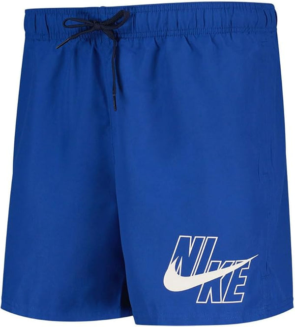 BOXER MARE BAMBINO NIKE COSTUME BIMBO JUNIOR NUOTO PISCINA BLACK BLUE