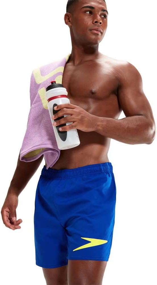 BOXER MARE SPEEDO COSTUME UOMO SPORT SOLID NUOTO PISCINA BLU