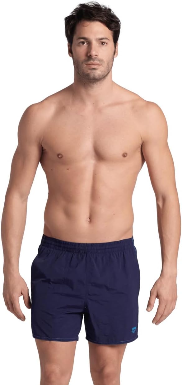 BOXER MARE ARENA COSTUME UOMO NUOTO PISCINA COSTUMI BLU