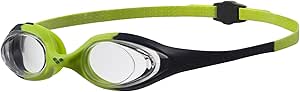 OCCHIALINI ARENA SPIDER JR PISCINA OCCHIALI BAMBINI NUOTO SWIM BLUE VERDINO