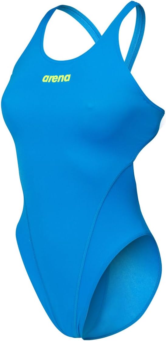 COSTUME ARENA DONNA INTERO PISCINA SOLID NUOTO BLU RIVER