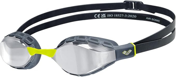 OCCHIALINI PISCINA ARENA AIR SONIC MIRROR SPECCHIATI GARA NUOTO SWIM NERO
