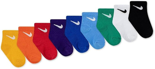 CALZE NIKE BIMBA BIMBO SET CALZINI UNISEX COLORATI 9 PZ