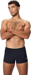 BOXER UOMO SPEEDO COSTUME DA BAGNO ALTO DIVE AQUASHORT NERO
