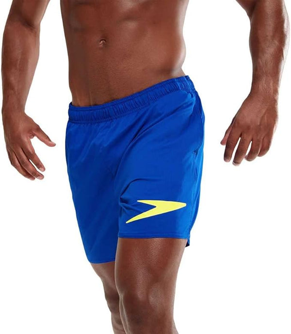 BOXER MARE SPEEDO COSTUME UOMO SPORT SOLID NUOTO PISCINA BLU