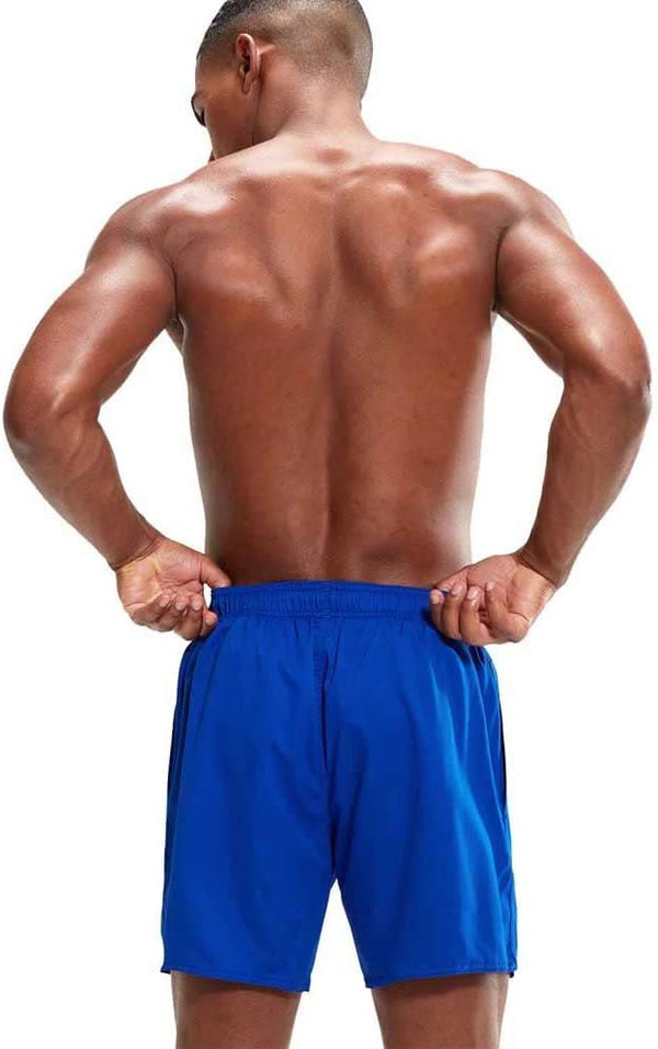 BOXER MARE SPEEDO COSTUME UOMO SPORT SOLID NUOTO PISCINA BLU