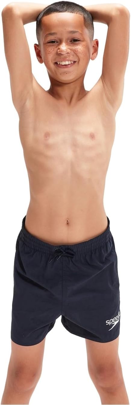 BOXER MARE BAMBINO SPEEDO COSTUME BIMBO ESSENTIALS NUOTO PISCINA BLUE NAVY