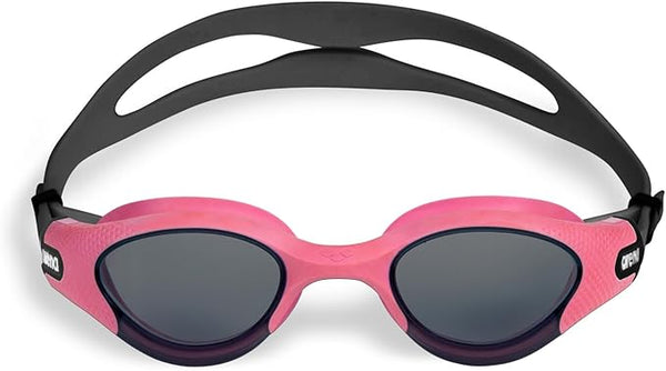 OCCHIALINI PISCINA ARENA DONNA THE ONE PLUS NUOTO OCCHIALI SWIM ROSA NERO