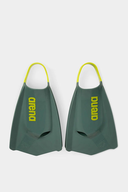 PINNE PISCINA ARENA POWERFIN PRO 2 SWIM PINNETTE NUOTO PINNATO SAGE ARTIC LIME