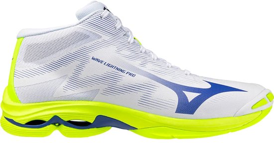 SCARPE VOLLEY PALLAVOLO MIZUNO WAVE LIGHTING MID PRO BIANCA GIALLA