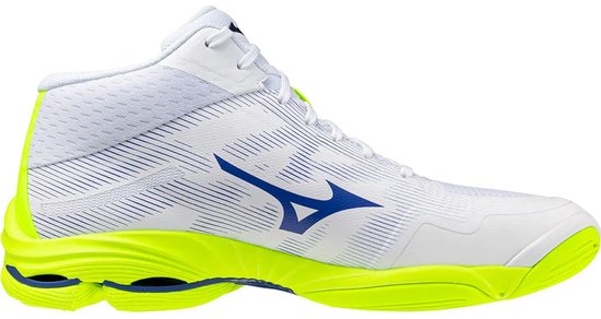SCARPE VOLLEY PALLAVOLO MIZUNO WAVE LIGHTING MID PRO BIANCA GIALLA