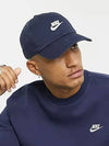 CAPPELLINO NIKE CAPPELLO VISIERA SPORTSWEAR CLUB CAP BLU