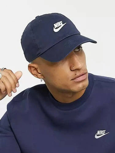 CAPPELLINO NIKE CAPPELLO VISIERA SPORTSWEAR CLUB CAP BLU