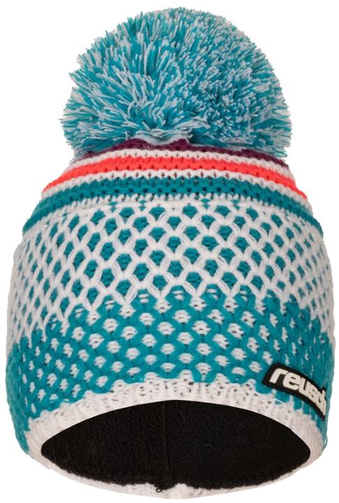 BERRETTO REUSCH ELLIE BEANIE CON PON PON AZZURRO