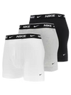 BOXER MUTANDE TRUNK NIKE PRO SHORT MAN UOMO ADERENTE BIANCO/GRIGIO/NERO x3
