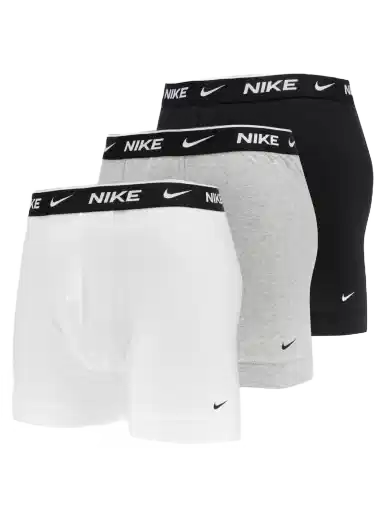 BOXER MUTANDE TRUNK NIKE PRO SHORT MAN UOMO ADERENTE BIANCO/GRIGIO/NERO x3