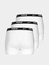 BOXER MUTANDE TRUNK NIKE PRO SHORT MAN UOMO ADERENTE BIANCO x3