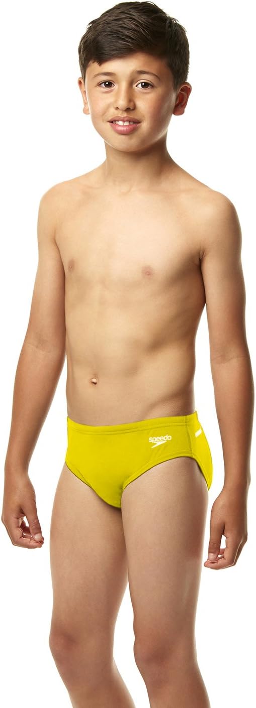 COSTUME BAMBINO LOGO 6.5CM BRIEF SPEEDO SLIP BIMBO LIME