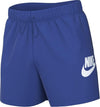 PANTALONE CORTO UOMO SHORT TRAINING NIKE CLUB PALESTRA BLU