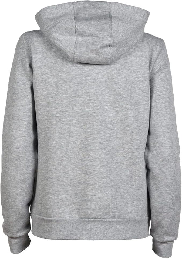 FELPA ARENA TUTA DONNA TRAINING ZIP E CAPPUCCIO PANEL GRIGIA