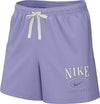 SHORTS NIKE WOMAN PANTALONCINO COTONE DONNA LILLA