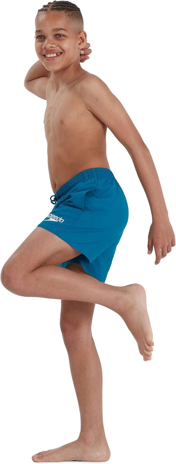 BOXER MARE BAMBINO SPEEDO COSTUME BIMBO ESSENTIALS NUOTO PISCINA GREEN