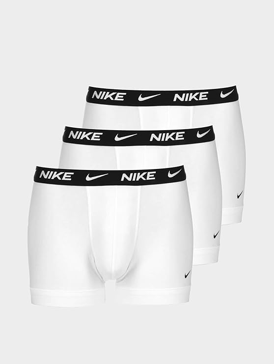BOXER MUTANDE TRUNK NIKE PRO SHORT MAN UOMO ADERENTE BIANCO x3