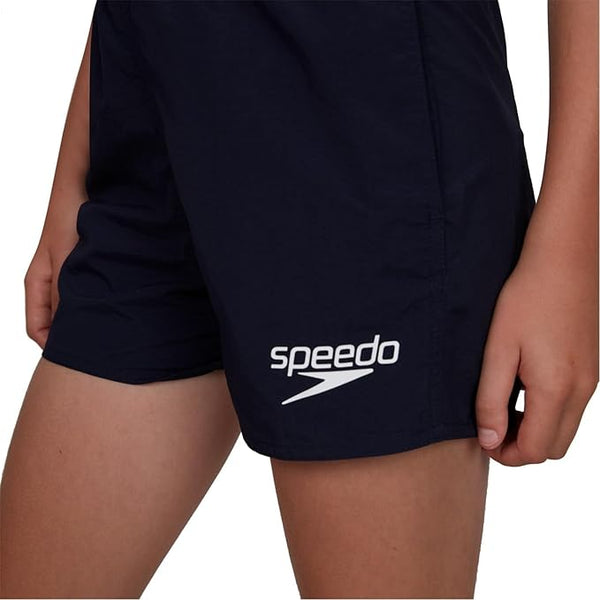 BOXER MARE BAMBINO SPEEDO COSTUME BIMBO ESSENTIALS NUOTO PISCINA BLUE NAVY